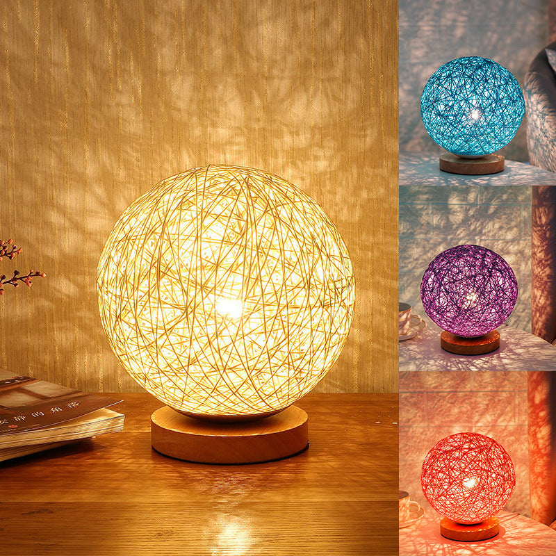 Sepak Takraw LED Night Light Creative Starry Sky Children Gift Usb Table Lamp Bedroom Bedside