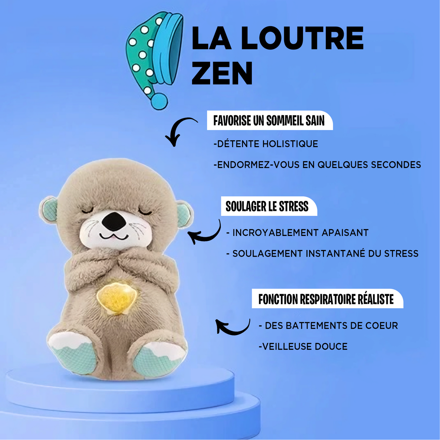 LA LOUTRE ZEN - le compagnon relaxant