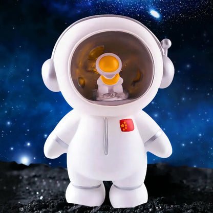 2022 New Cute Ins Astronaut Night Light Spaceman Piggy Bank Bedside Light Bedroom Decoration Night Light Children Birthday Gift