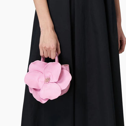 Petal Flowers Evening Clutch Party Bags For Women Luxury Designer Handbag  Purse 2024 New In Fashion Creativity Chain Crossbody