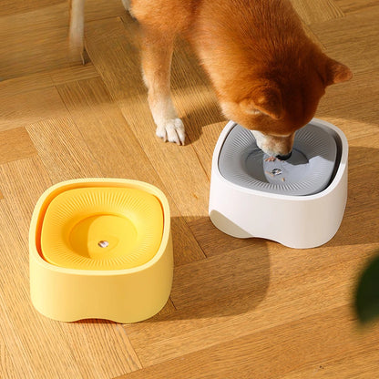 1.2L Dog Water Dispenser Drinking Water Floating Bowl for Dogs Health Safety Non-Wetting Mouth Cat Bowl Without Spill Dog Bowl