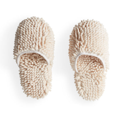 Household Chenille Sucking Water Washable Microfiber Mop Lazy Mopping Slippers Convenient and Soft Home Bathroom Cleaning Shoes