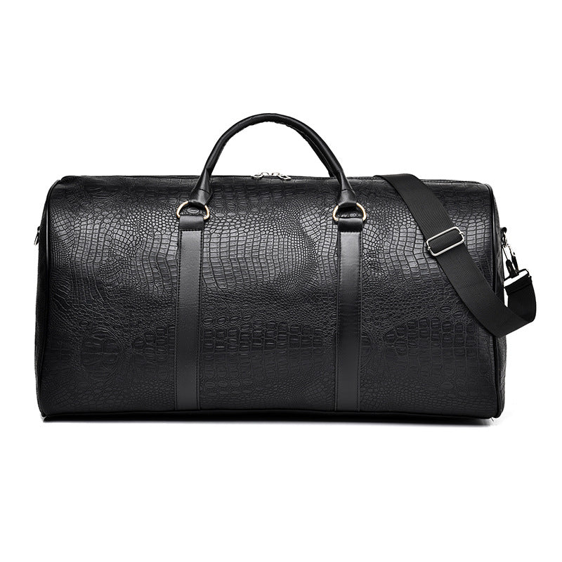 Le Python Leather Duffel Bag