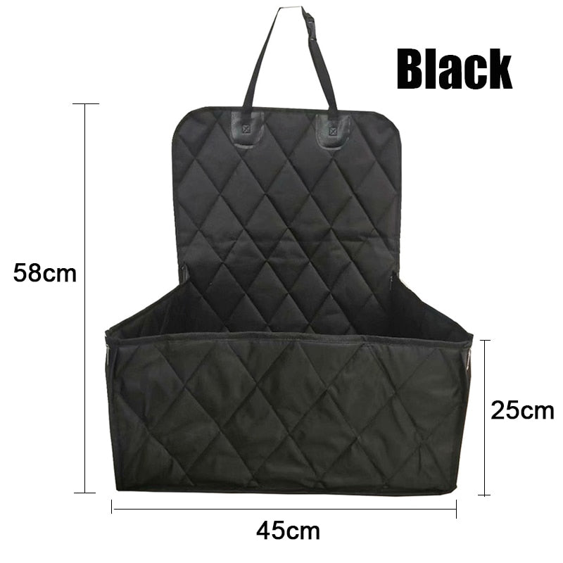 2 in 1 Pet Dog Carrier Folding Pet Car Seat Pad Safe Carry House Puppy Bag Car Travel Accessories Waterproof Dog Seat Bag Basket